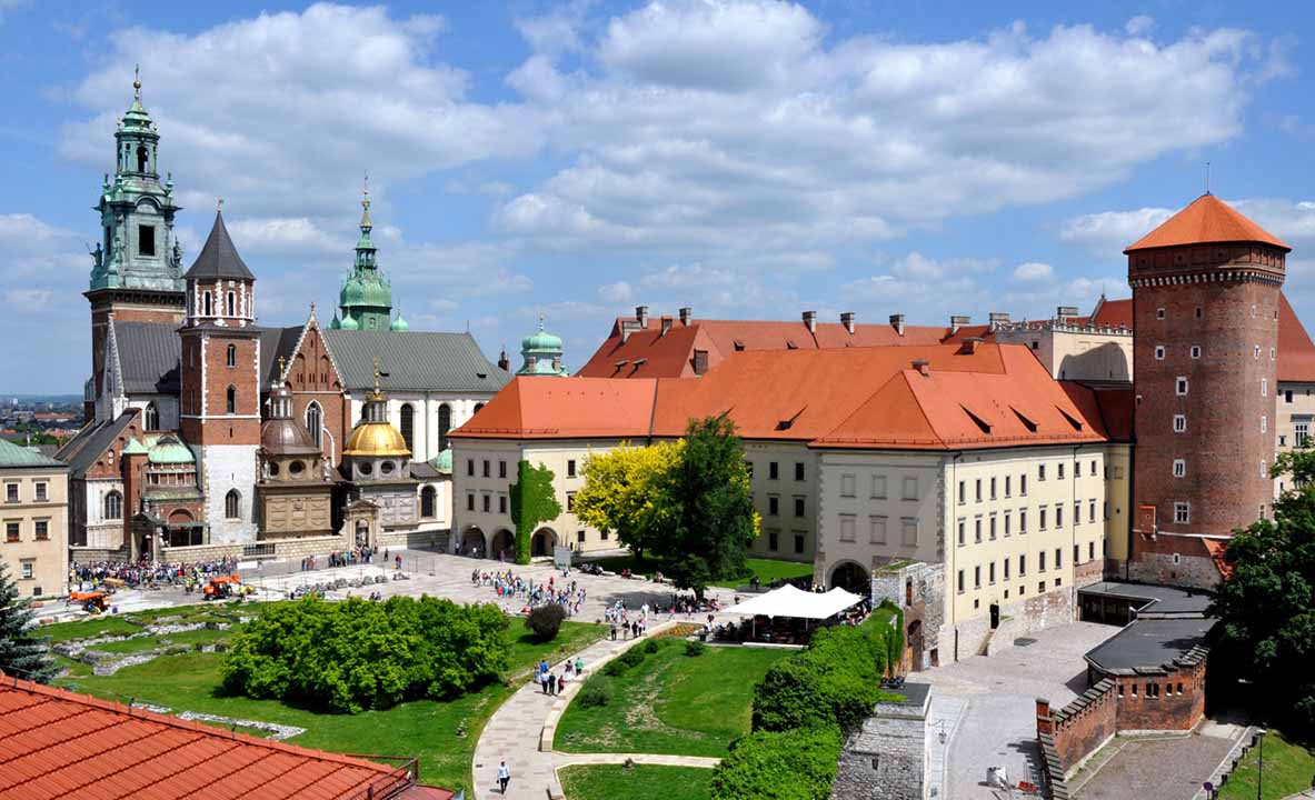 The Ancient Wawel Royal Castle in Kraków