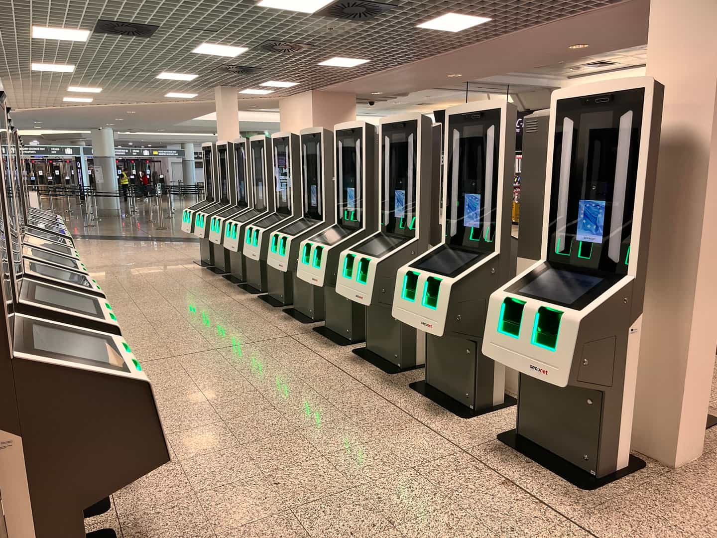 EES Registration Booths