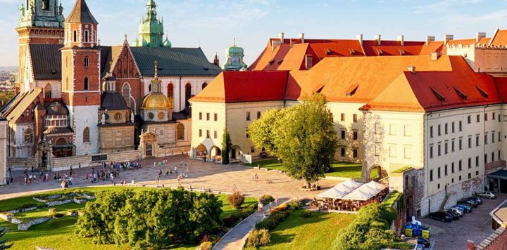 The Ancient Wawel Royal Castle in Kraków